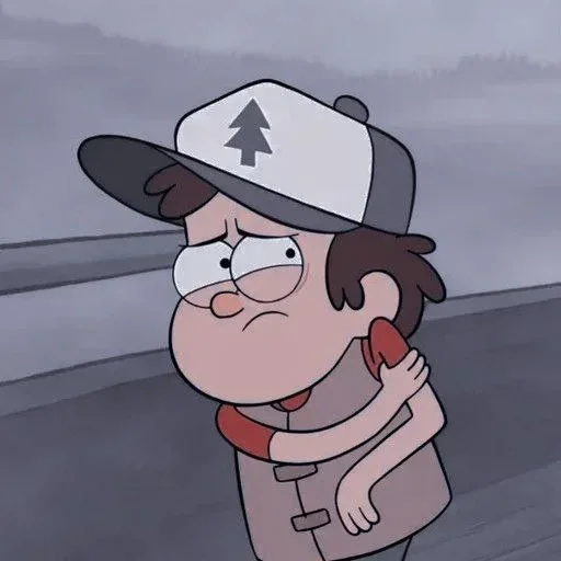 Стикер из набора "Gravity Falls"