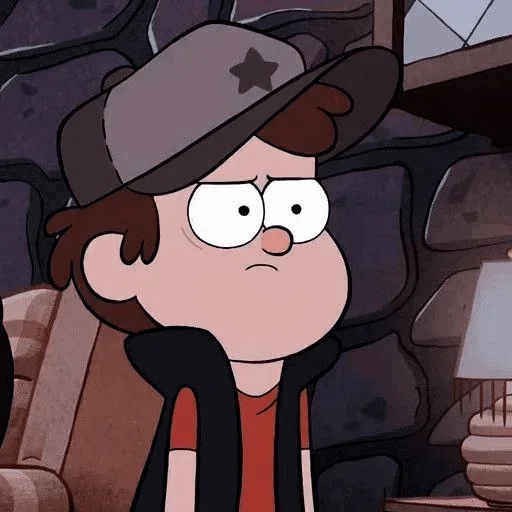 Sticker from the "Gravity Falls" sticker pack