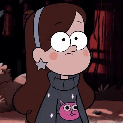 Sticker from the "Gravity Falls" sticker pack