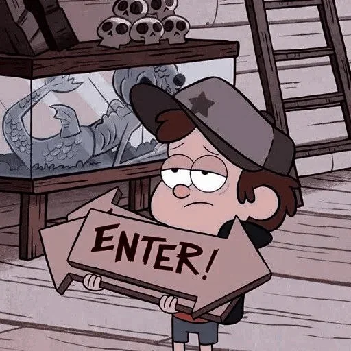 Sticker Gravity Falls