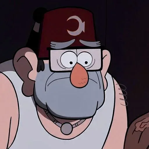 Sticker from the "Gravity Falls" sticker pack