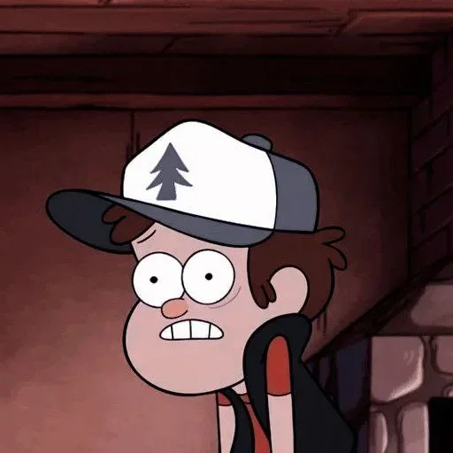 Sticker from the "Gravity Falls" sticker pack