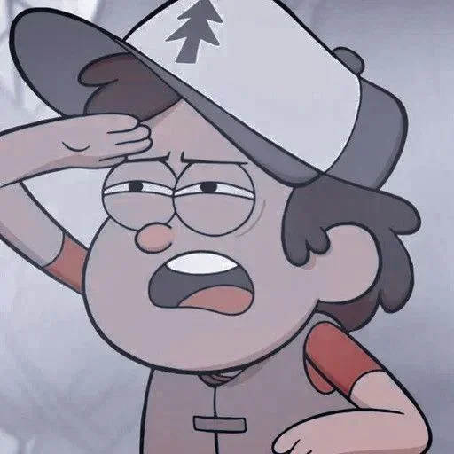 Стикер из набора "Gravity Falls"