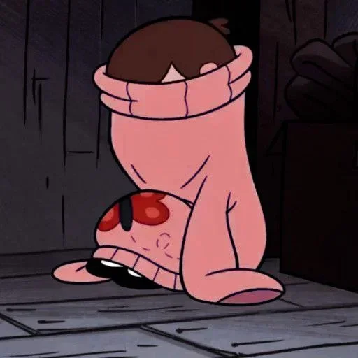 Sticker from the "Gravity Falls" sticker pack