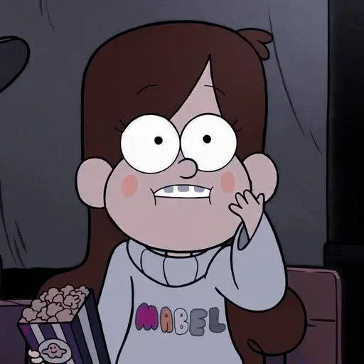 Sticker from the "Gravity Falls" sticker pack