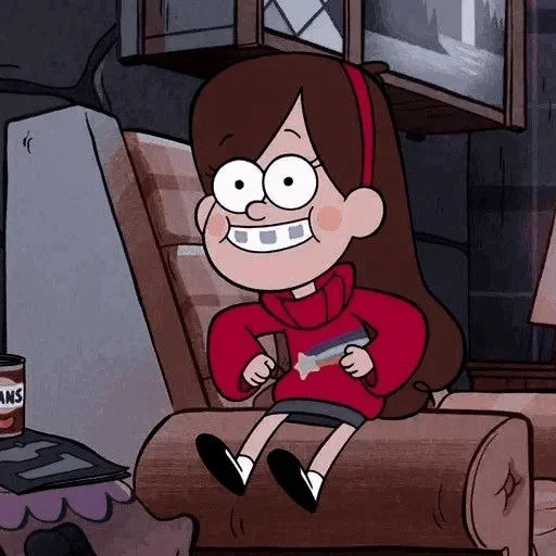 Стикер из набора "Gravity Falls"