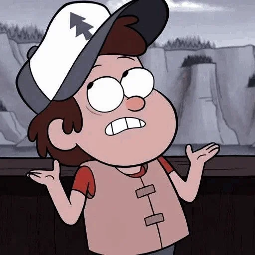 Стикер из набора "Gravity Falls"