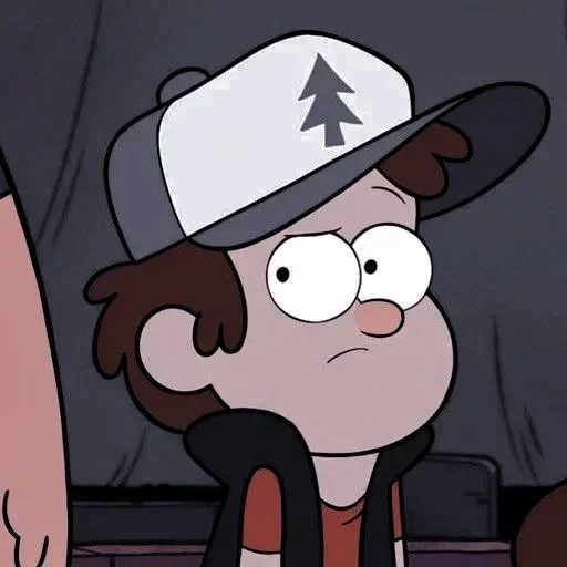 Sticker from the "Gravity Falls" sticker pack