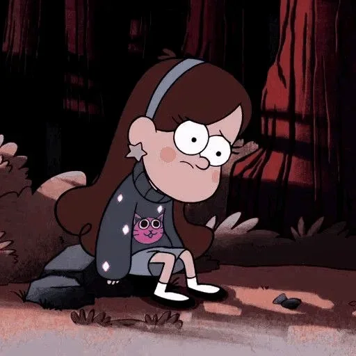 Стикер из набора "Gravity Falls"