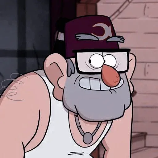 Sticker from the "Gravity Falls" sticker pack