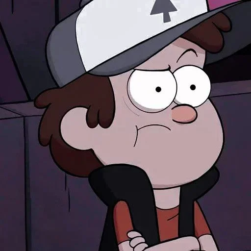 Стикер из набора "Gravity Falls"