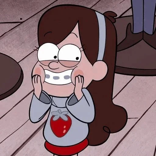 Sticker from the "Gravity Falls" sticker pack