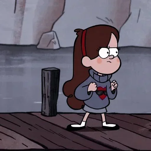 Стикер из набора "Gravity Falls"