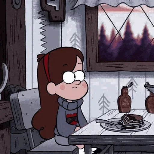 Sticker from the "Gravity Falls" sticker pack