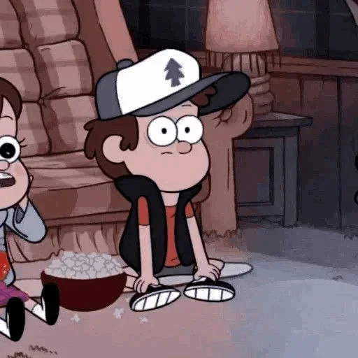 Стикер из набора "Gravity Falls"