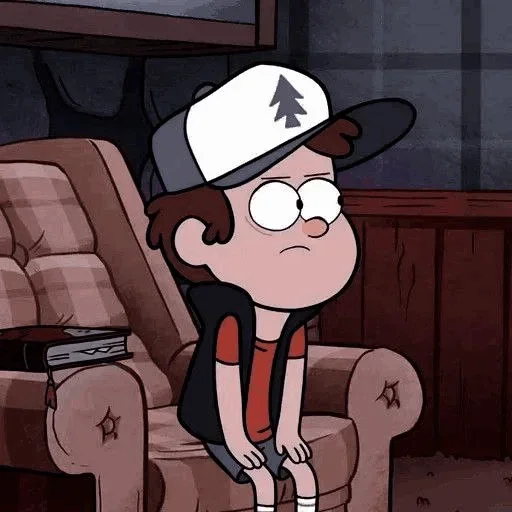 Sticker from the "Gravity Falls" sticker pack