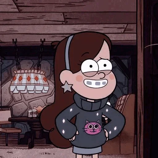 Sticker from the "Gravity Falls" sticker pack