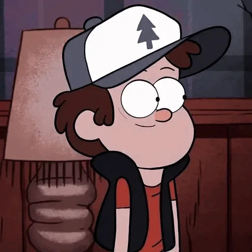 Sticker from the "Gravity Falls" sticker pack