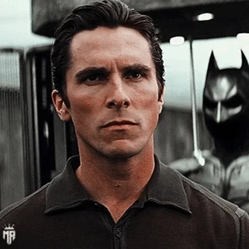 Sticker from the "Christian Bale" sticker pack