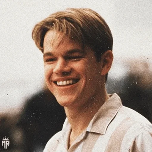 Sticker from the "Matt Damon" sticker pack