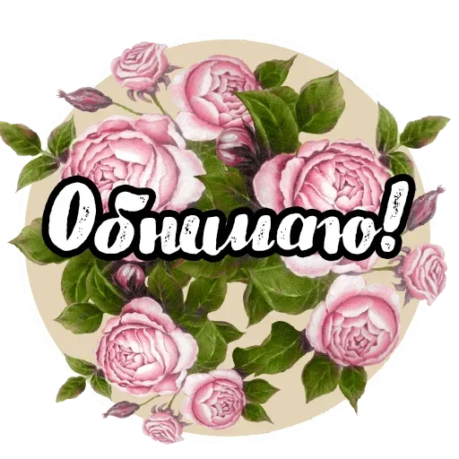 Sticker from the "Добро и радость" sticker pack