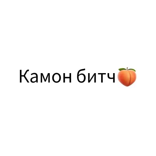 Sticker from the "Экскюзми битч?" sticker pack