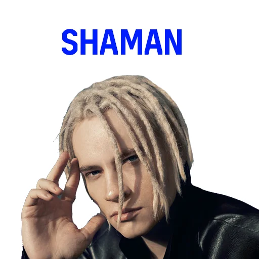 Sticker from the "SHAMAN" sticker pack