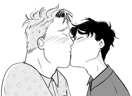 Sticker from the "Heartstopper / трепет сердца" sticker pack