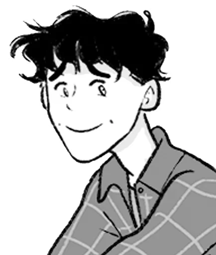 Sticker from the "Heartstopper / трепет сердца" sticker pack