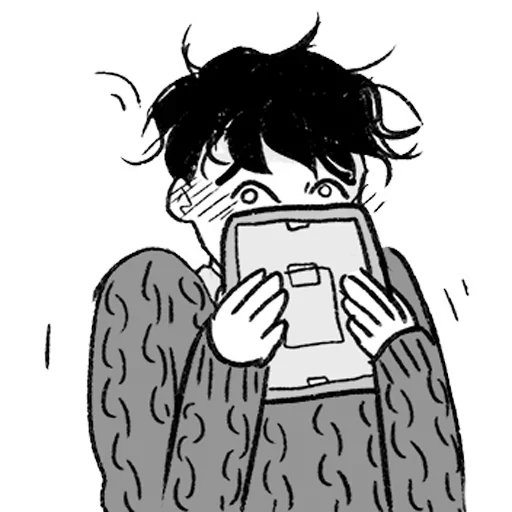 Sticker from the "Heartstopper / трепет сердца" sticker pack