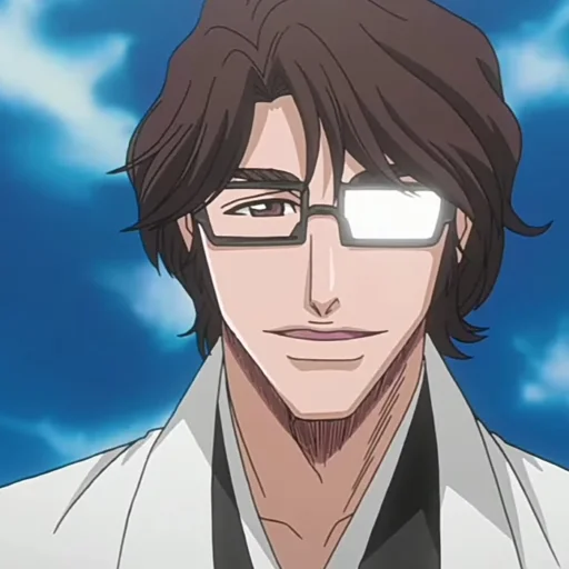 Sticker from the "Sōsuke Aizen | Bleach" sticker pack