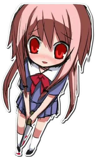 Sticker from the "Yuno Gasai | Future Diary" sticker pack