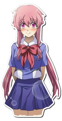 Sticker Yuno Gasai | Future Diary