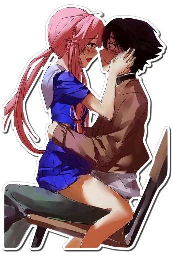 Sticker Yuno Gasai | Future Diary