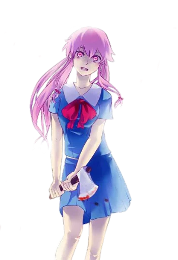 Sticker from the "Yuno Gasai | Future Diary" sticker pack