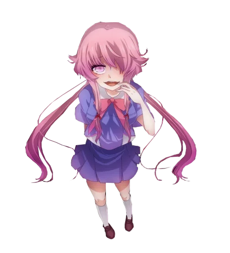 Sticker from the "Yuno Gasai | Future Diary" sticker pack