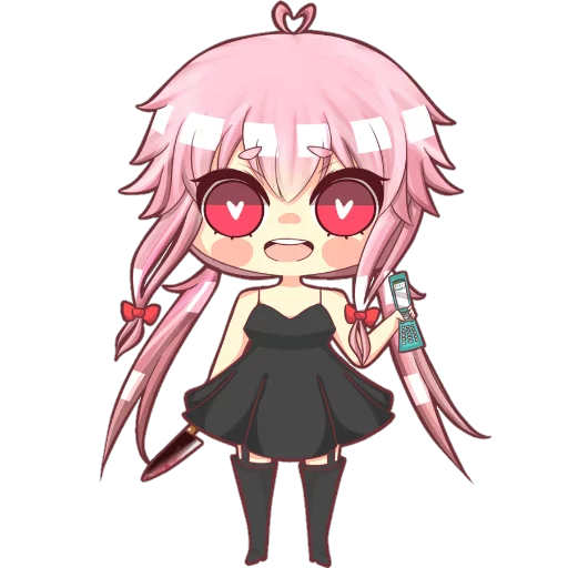 Sticker from the "Yuno Gasai | Future Diary" sticker pack