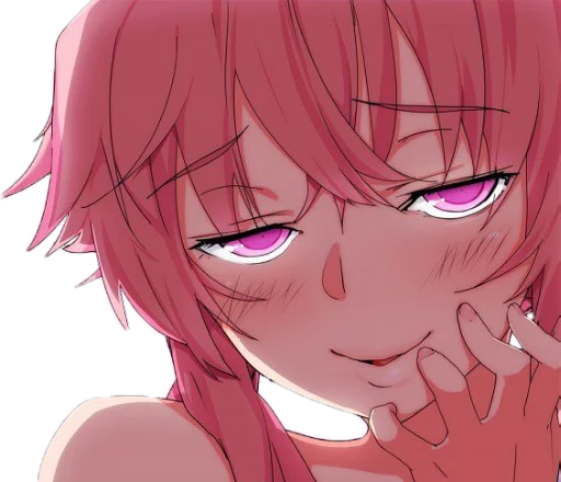 Sticker from the "Yuno Gasai | Future Diary" sticker pack