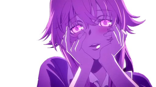 Sticker Yuno Gasai | Future Diary