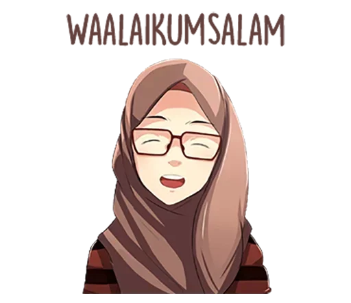 Sticker from the "sahabat online" sticker pack