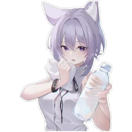 Sticker Nekomata Okayu