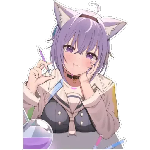 Sticker Nekomata Okayu