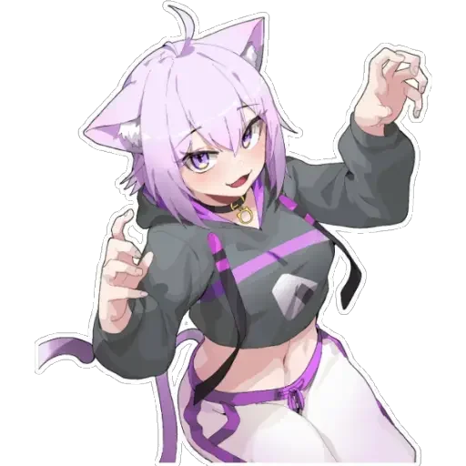 Sticker Nekomata Okayu