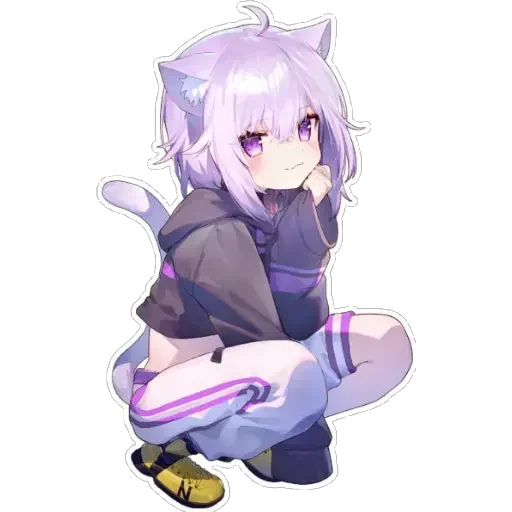 Sticker Nekomata Okayu