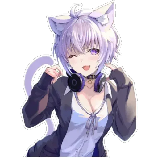 Sticker Nekomata Okayu