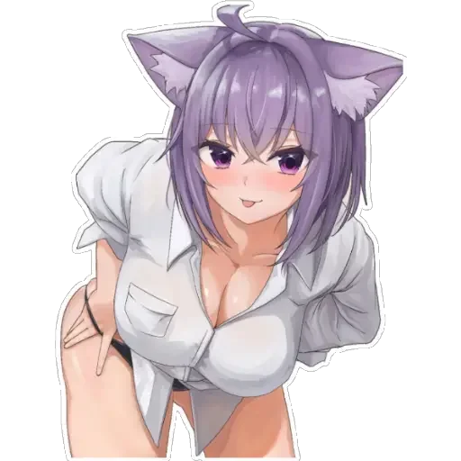 Sticker Nekomata Okayu