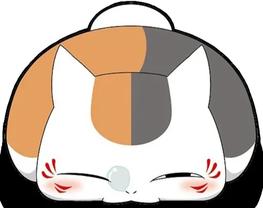 Sticker from the "Nyanko-Sensei" sticker pack