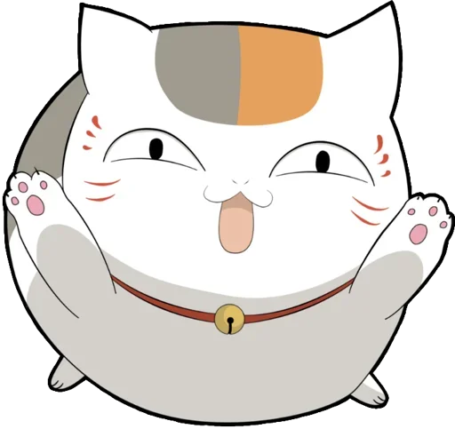 Sticker from the "Nyanko-Sensei" sticker pack