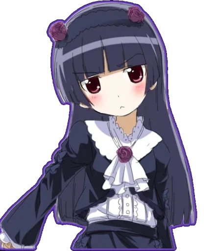 Sticker from the "Ruri Gokou" sticker pack