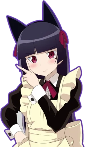 Sticker from the "Ruri Gokou" sticker pack